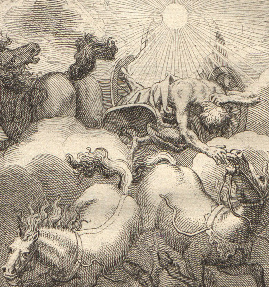 Faeton, Les Metamorphoses d’Ovide, A Amsterdam; et a Leipzig : chez Arkstėe et Merkus, 1764.