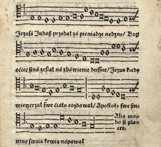 Władysław z Gielniowa, Pieśn o Bożym vmęczeniu nabożna y barzo piękna wsselkiemu krzesciyaninowi potrzebna, 1558.